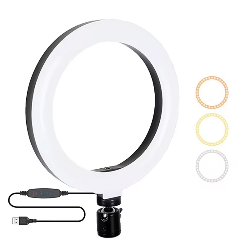 Photography Lighting Wand - 16/26/33 センチメートル自撮りリングライト写真撮影補助光 LED リングランプグローソフトアイプロテクション写真撮影ランプ用品ホームスタジオ