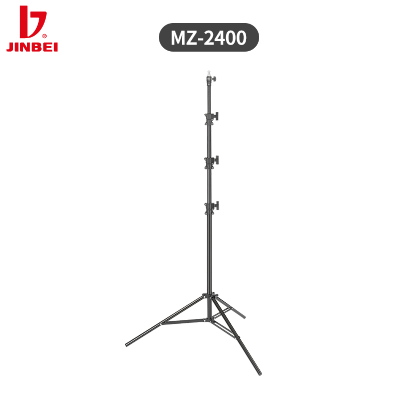 Lighting In Photography - JINBEI MZ-2400FP エアークッションアルミ製撮影用ライトスタンド プロ仕様三脚スタジオライトスタンド