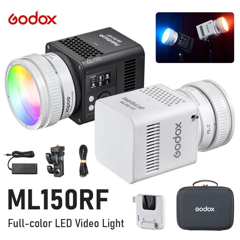 Photography Lighting Wireless - Godox ML150RF フルカラーLEDビデオライト 165W PaletteLab RGB