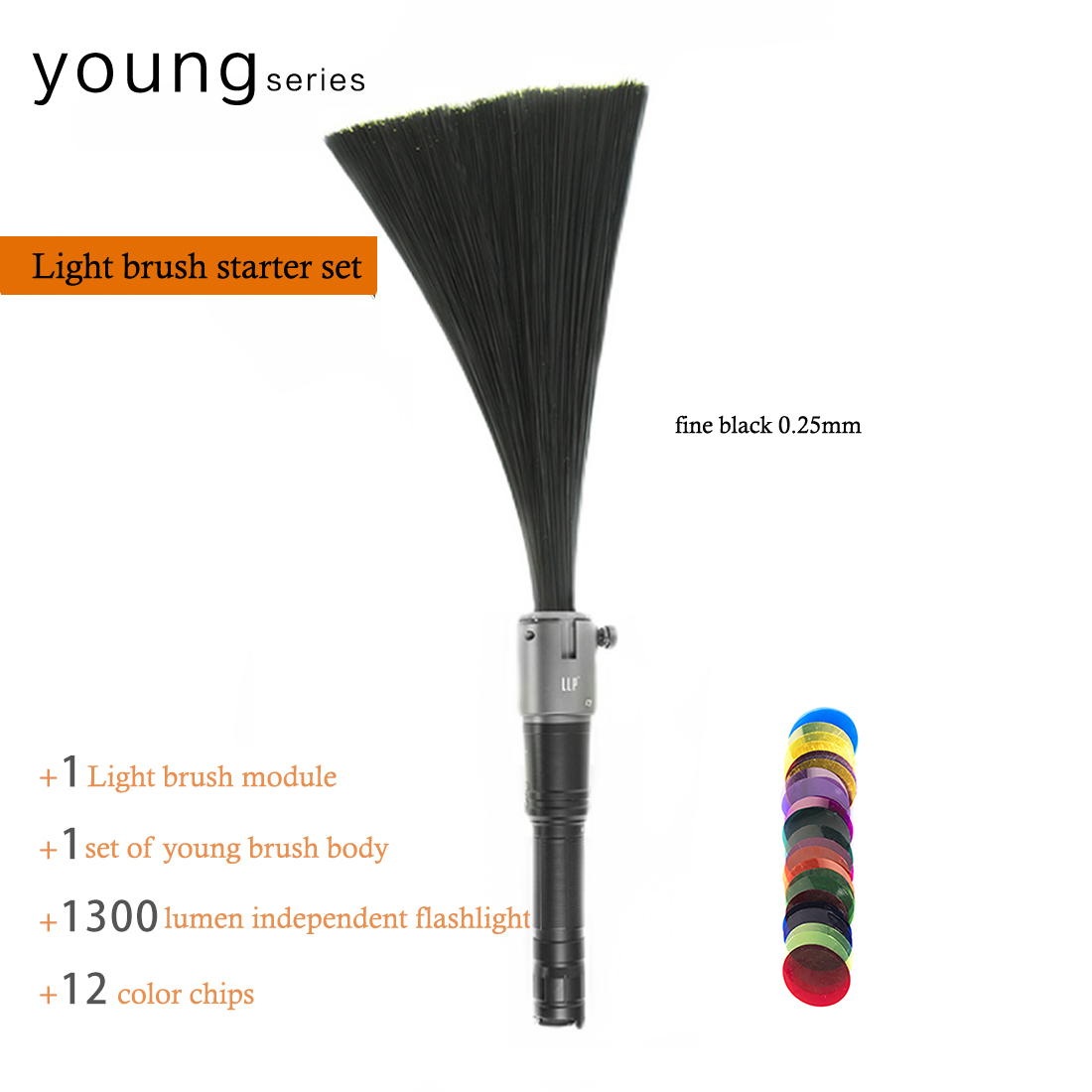 Photography Lighting Wand - 初心者向けライトペインティング グラフィティスティック ライトブラシ 撮影用小道具 ライト スティルライフ写真スタジオ撮影