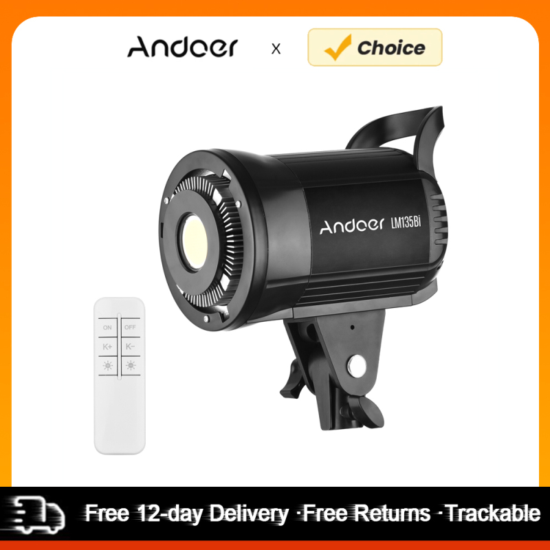 Photography Lighting System - Andoer LM135Bi ポータブル LED 写真補助光 135