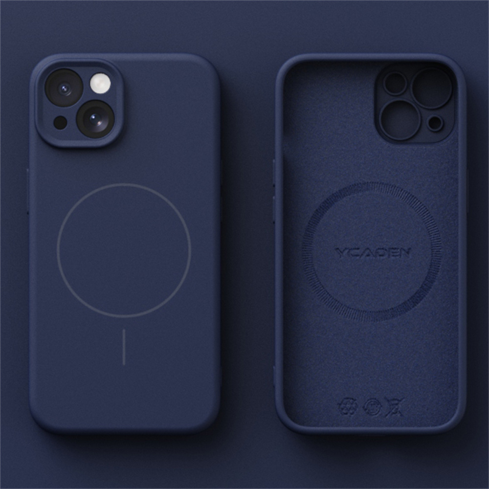 Photography Lighting Case - オリジナル液体シリコンカバー iPhone 15 14 13 12