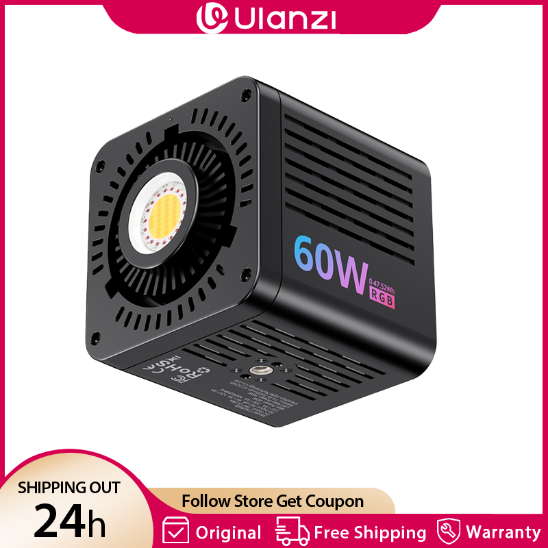 Photography Lighting System - Ulanzi C60 RGB ポータブル 60W COB