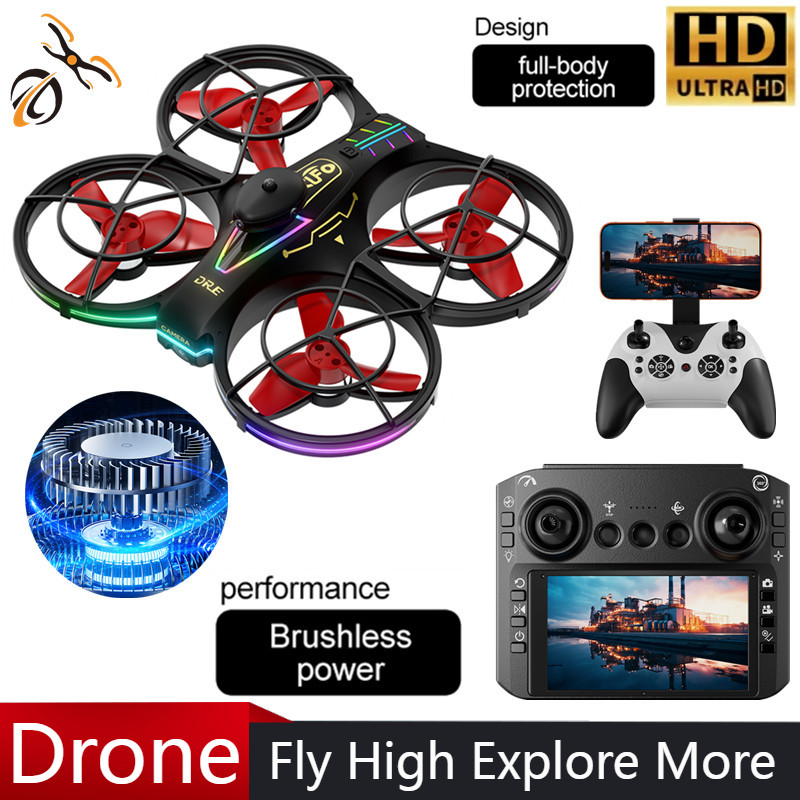 Photography Lighting For Outdoors - RH830 RCプロフェッショナルドローン 4K HD空撮 レーザー障害物回避機能搭載 リモートLEDライト