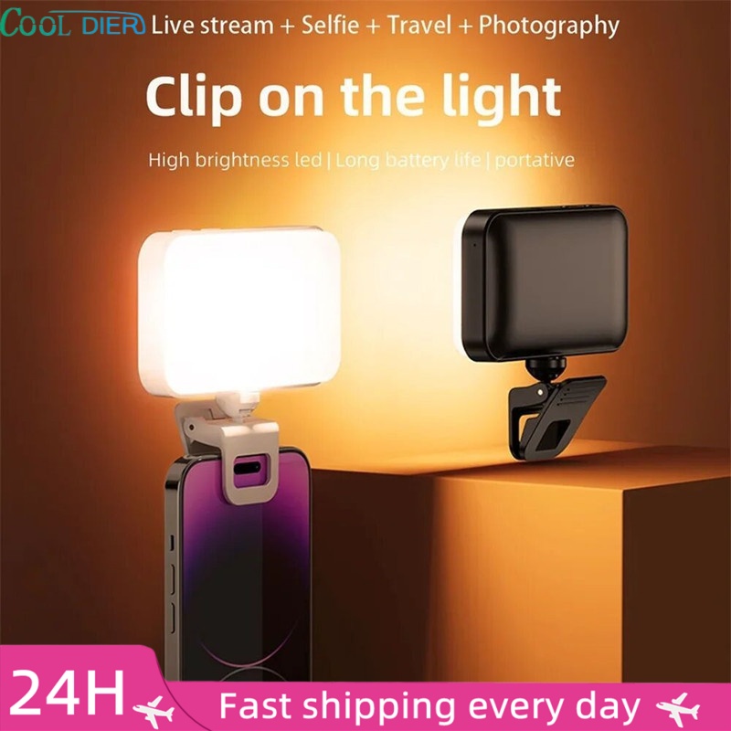 Photography Mobile Lighting - COOL DIER ポケット LED セルフィーライト IPhone