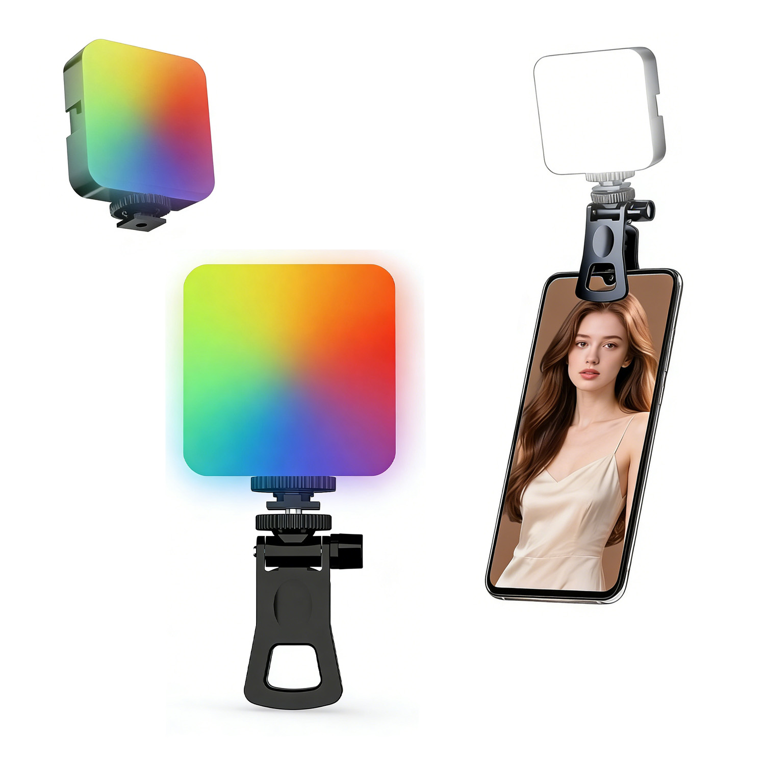 Photography Lighting For Outdoors - RGBポケットライト屋外撮影用フィルライトライブストリーミングフォトカメラフルカラー撮影ライト