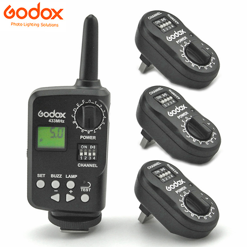 Godox ft-16ワイヤレス送信機および受信機セット、a - Trigger Receiver Set のレビューと価格