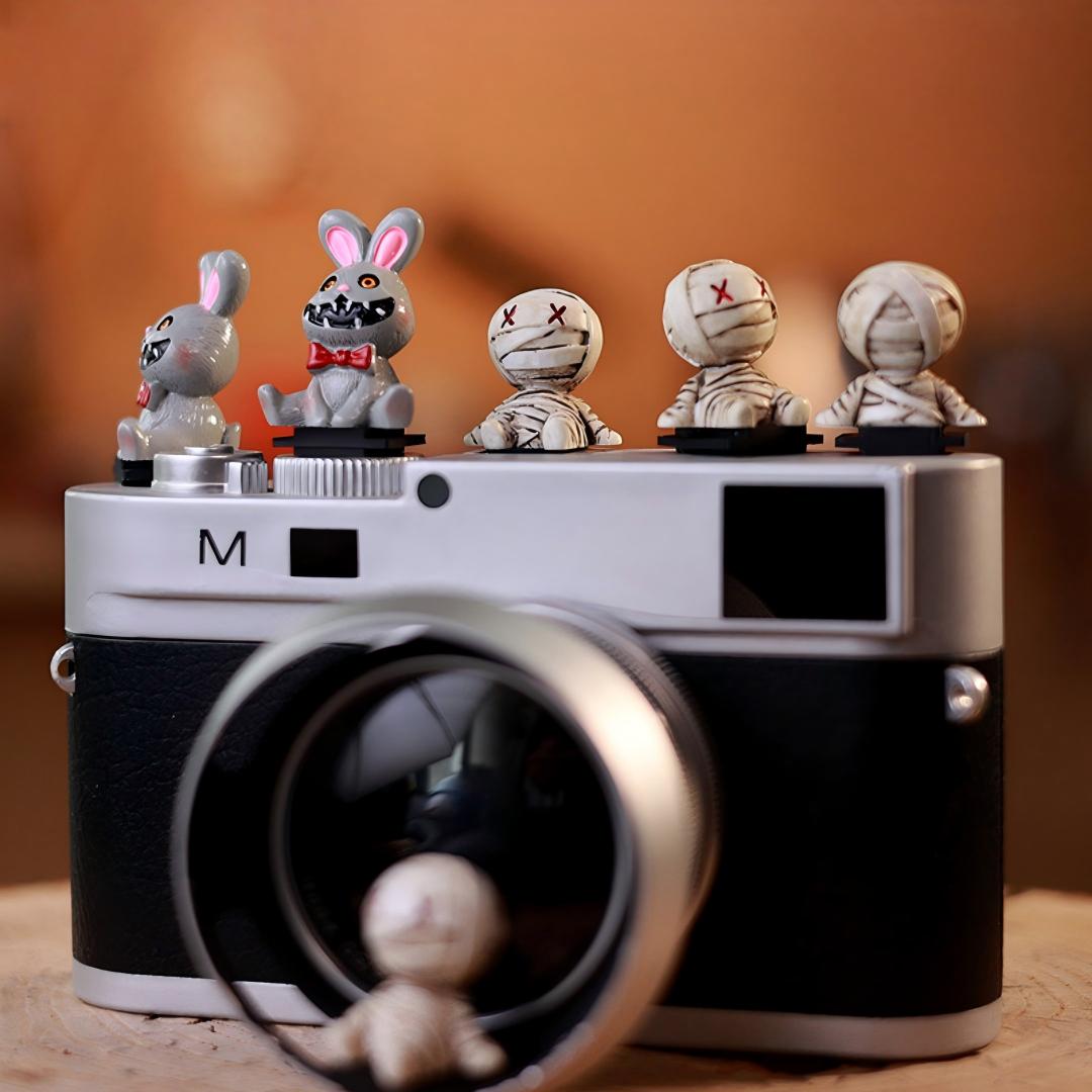 かわいいミイラユニバーサルホットシューカバー ライカ Q2  - Fujifilm Camera X-T5 のレビューと価格