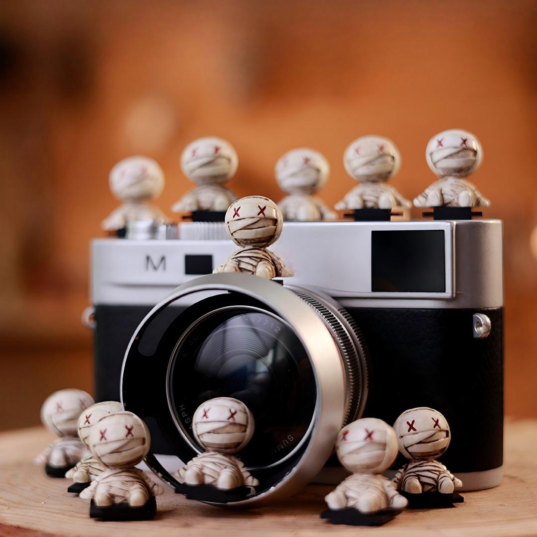 かわいいミイラユニバーサルホットシューカバー ライカ Q2  - Fujifilm Camera X-T5 のレビューと価格
