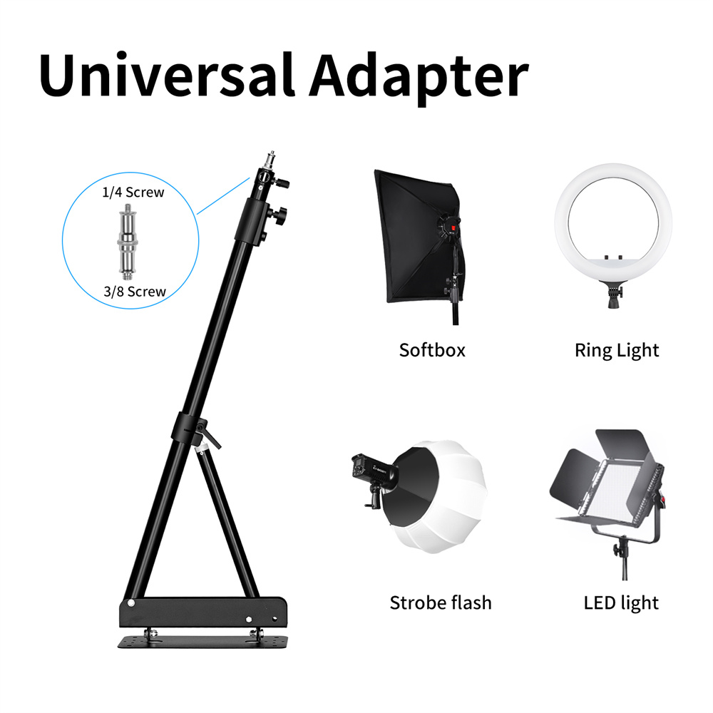 写真撮影用三角アーム付きストロボライト,壁掛け,ソフトボック - Photography Lighting System のレビューと価格