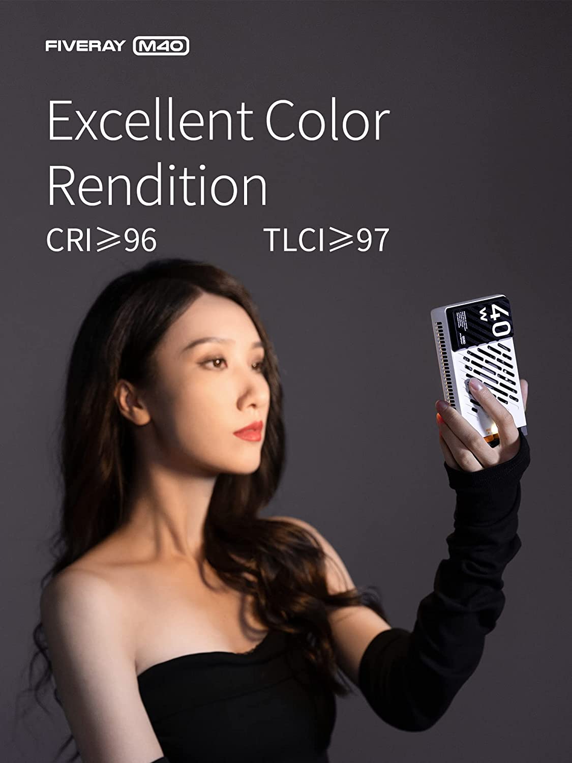 ZHIYUN FIVERAY M40 バイカラーポケットライ - Photography Lighting Wireless のレビューと価格