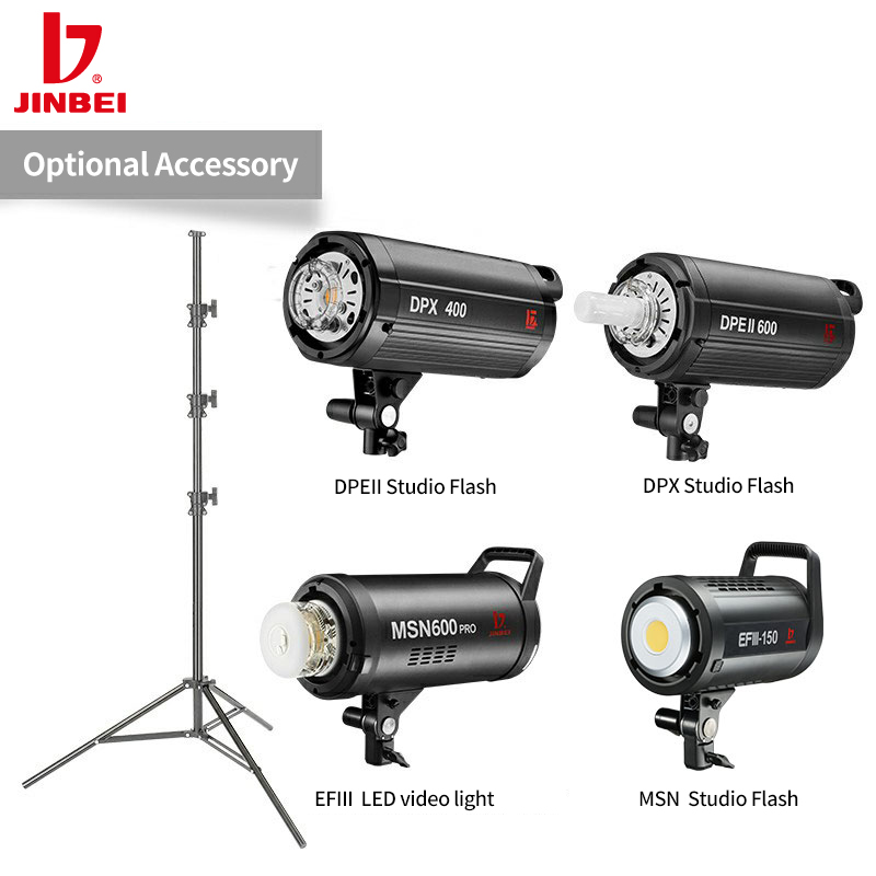 JINBEI MZ-2400FP エアークッションアルミ製撮 - Lighting In Photography のレビューと価格