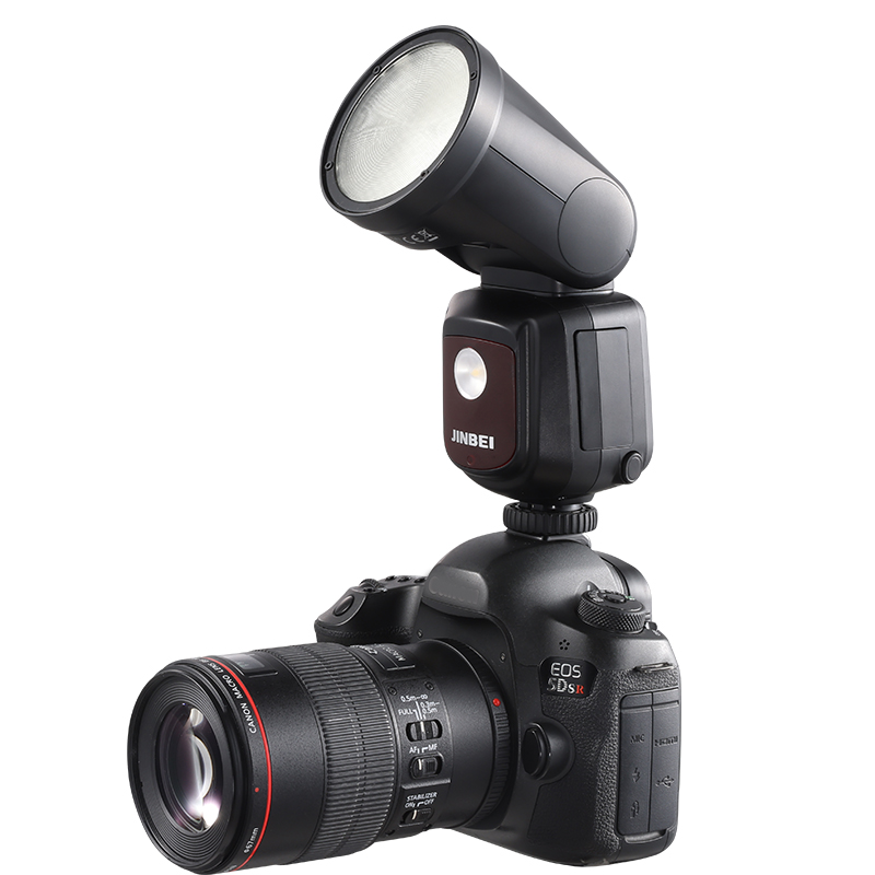 JINBEI HD-1ラウンドヘッドHSSスピードライト屋外 - Lighting In Photography のレビューと価格
