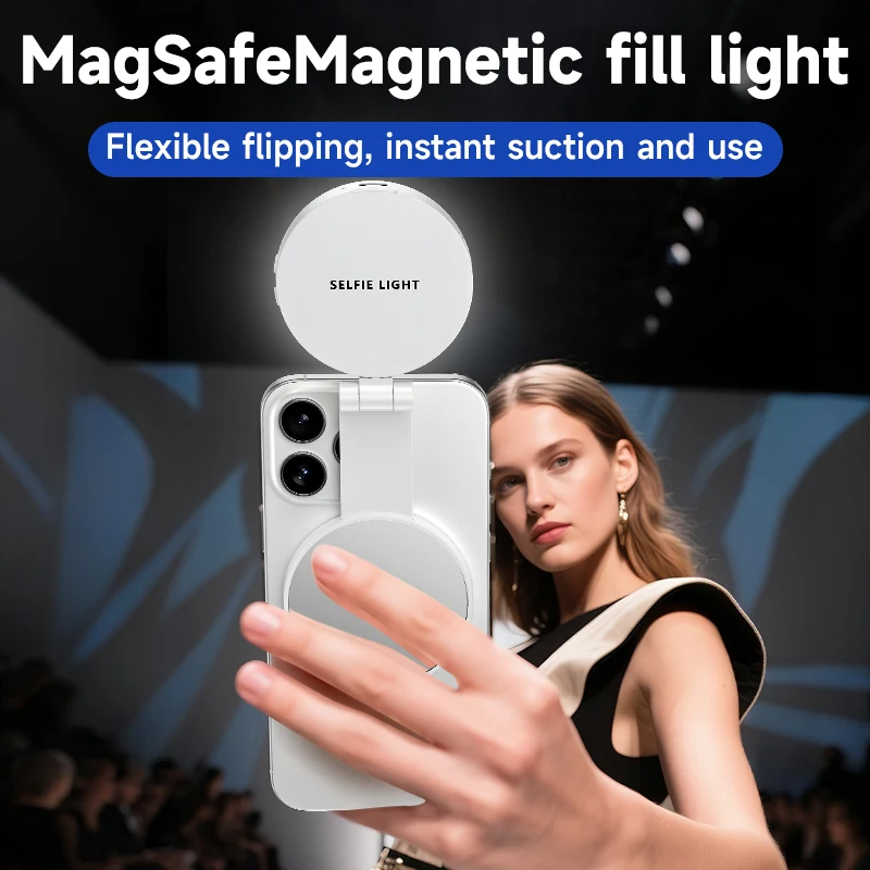 Magsafe 電話用 LED Selfie フィルライト  - Photography Lighting Accessories のレビューと価格
