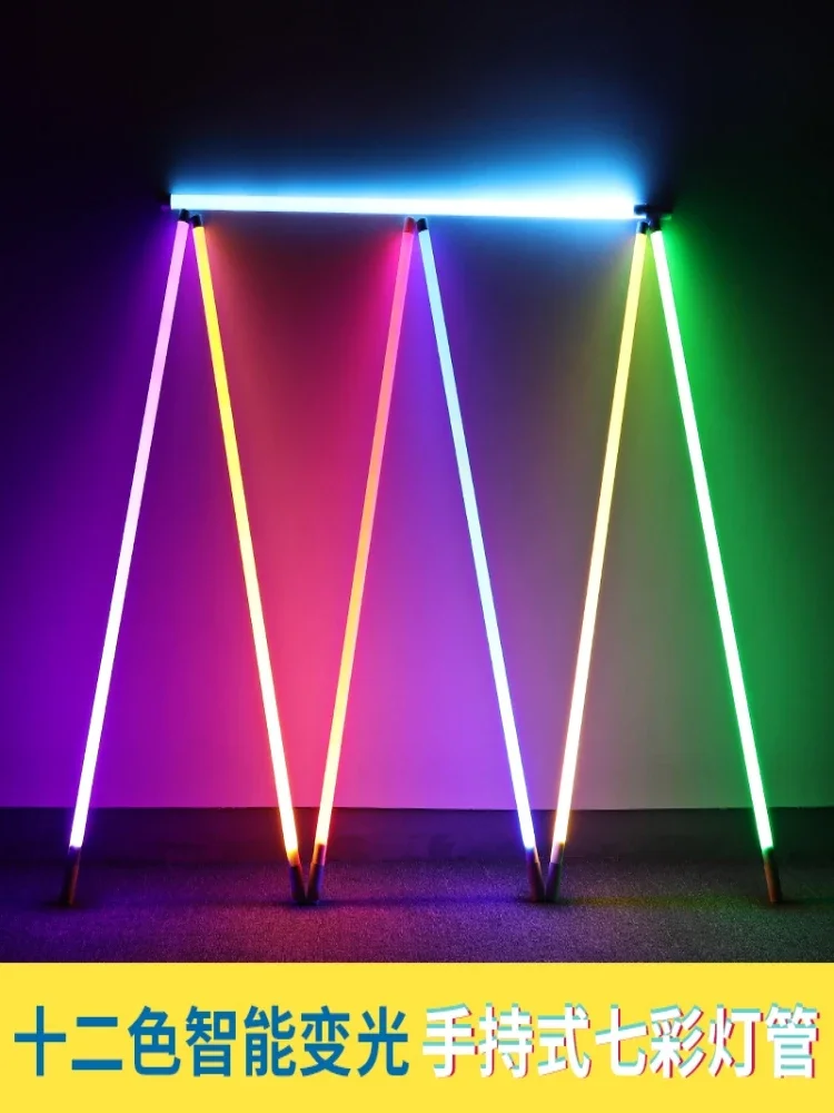 充電式LEDランプ カラーハンドヘルドランプ ダンススタジオ - Photography Lighting Composition のレビューと価格