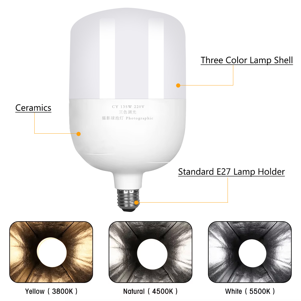 写真撮影用ソフトボックススタジオフォト5500K照明キット連 - Photography Lighting Composition のレビューと価格
