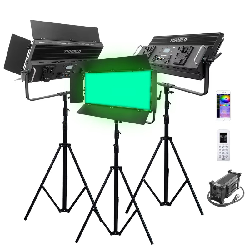 GL-3000C 300W RGBWW写真撮影用ライブフィル - Photography Lighting Wireless のレビューと価格