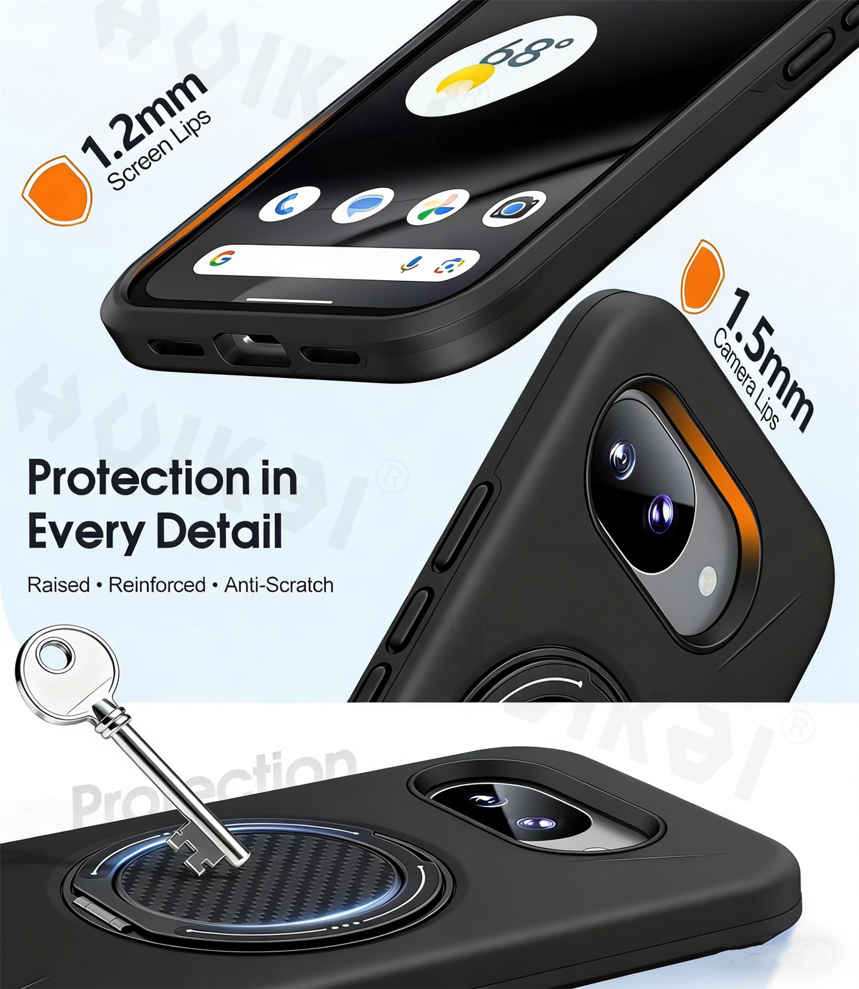 Google Pixel 10A、Pixel 10 Pro  - Photography Lighting Case のレビューと価格