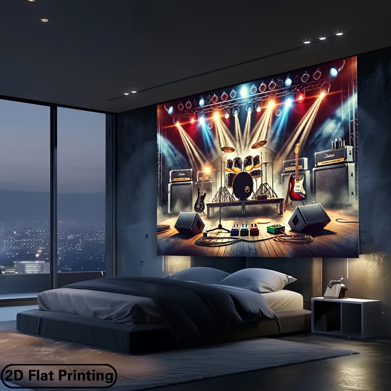 2Dフラットアルファベットストリングライト背景タペストリーヴ - Vintage Photography Lighting のレビューと価格