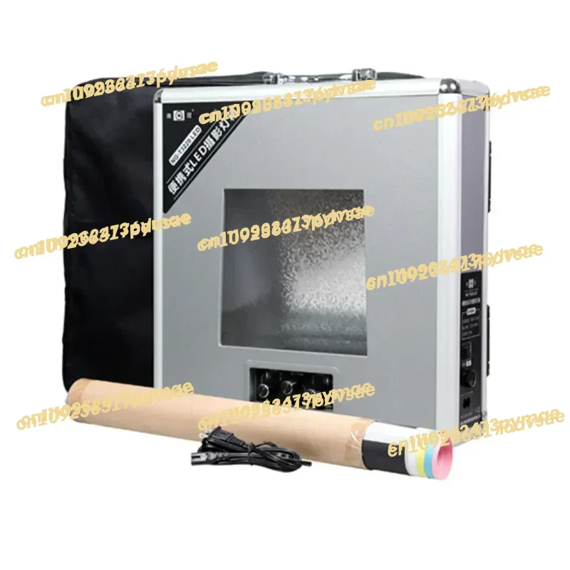 新しい写真撮影機材 大型15WスタジオLEDライトボックス  - Photography Lighting Case のレビューと価格