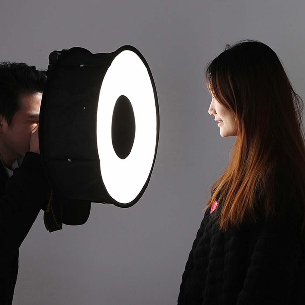 45 センチメートルリングソフトボックススピードライトラウン - Photography Lighting Case のレビューと価格