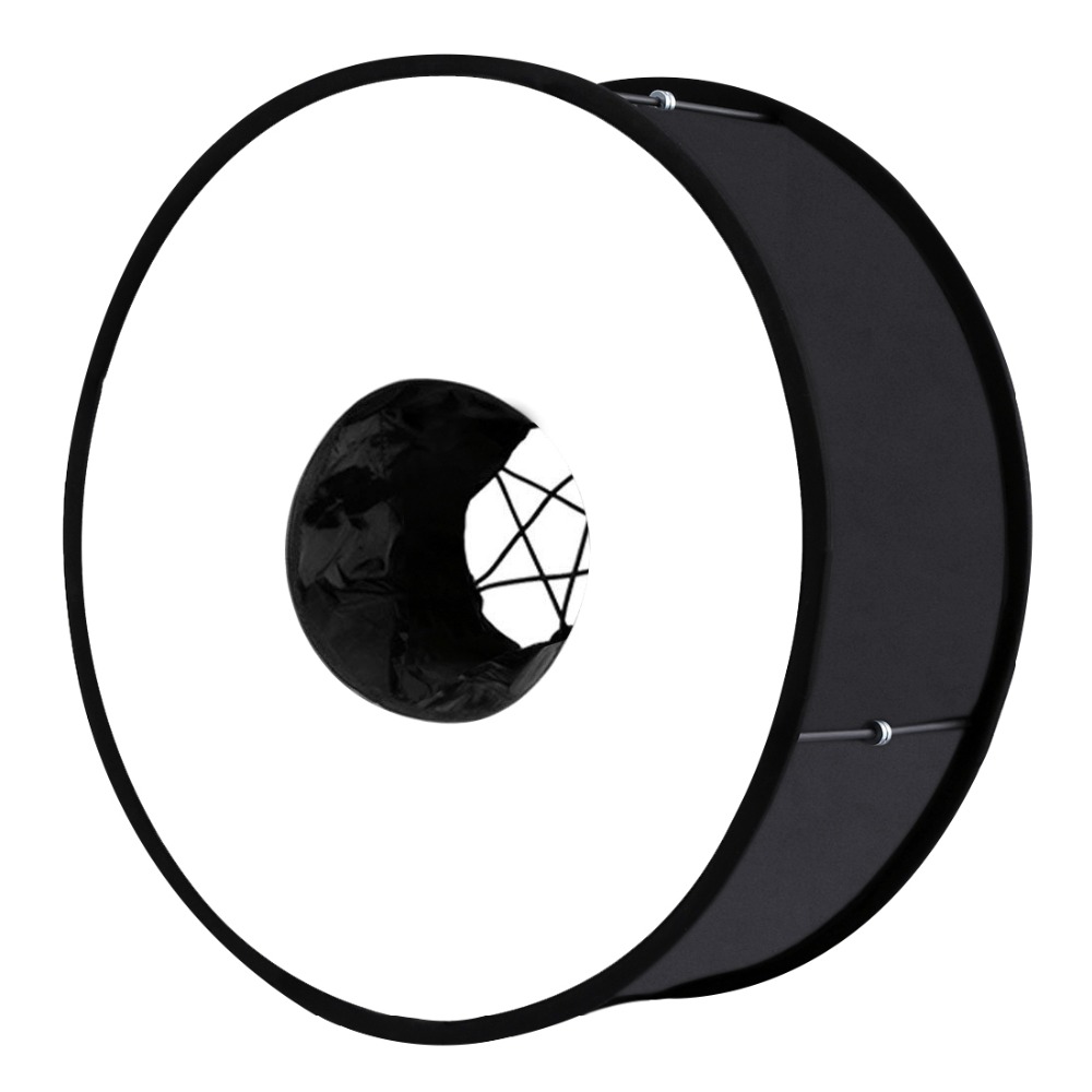45 センチメートルリングソフトボックススピードライトラウン - Photography Lighting Case のレビューと価格