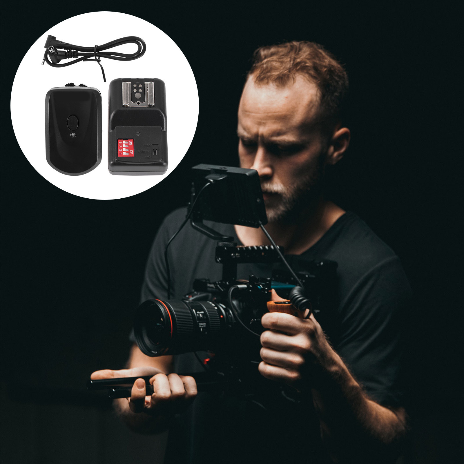16チャンネルワイヤレスフラッシュトリガーセット 信号送信機 - Trigger Receiver Set のレビューと価格