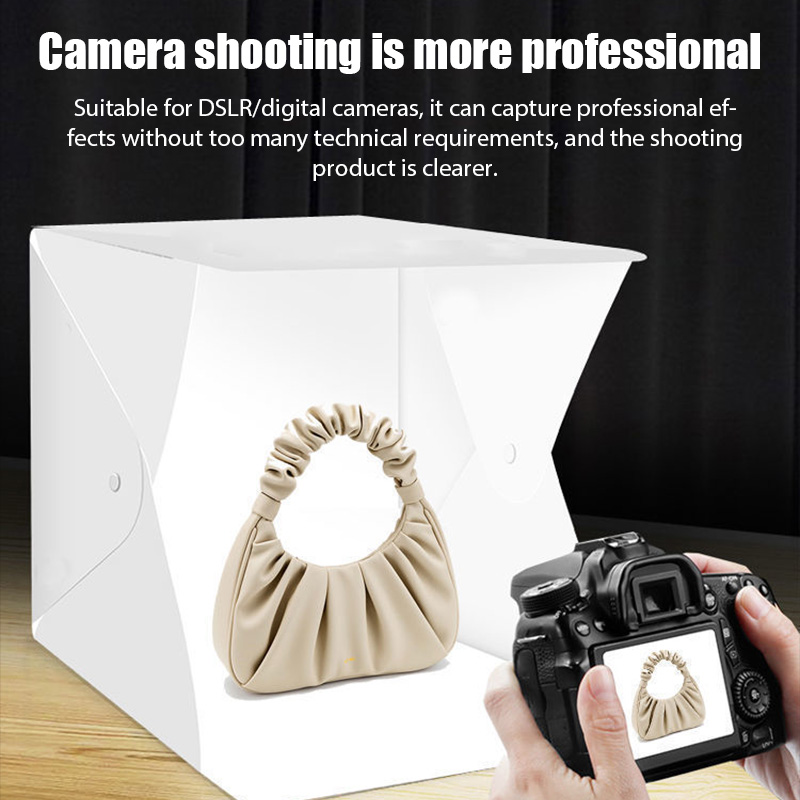 ライトボックス ミニフォトスタジオボックス 23*22*24 - Photography Lighting Case のレビューと価格