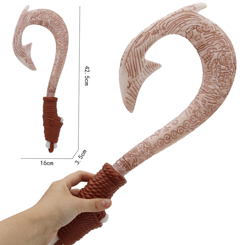漫画アニメモアナフィッシュフックコスプレアクセサリーマウイフ - Photography Lighting Accessories のレビューと価格