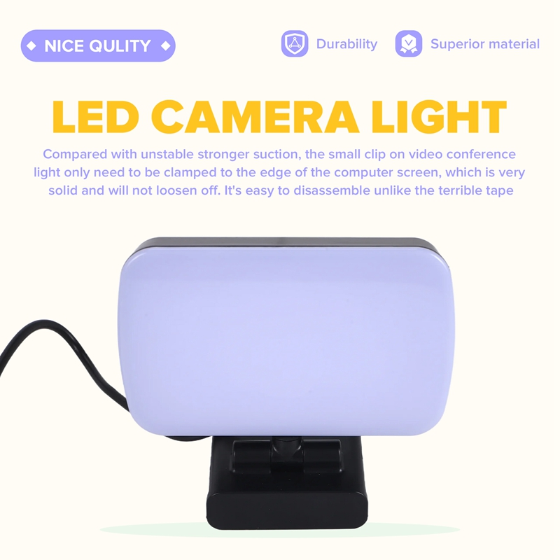 ミニビデオライト、会議用ウェブカメラ、Vlog撮影用フィルラ - Lighting In Photography のレビューと価格