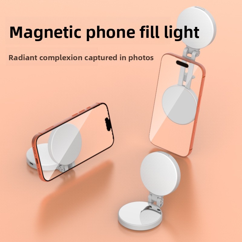 MagSafe対応スマホ用LEDリングライト、ポータブルバイ - Photography Lighting Wand のレビューと価格