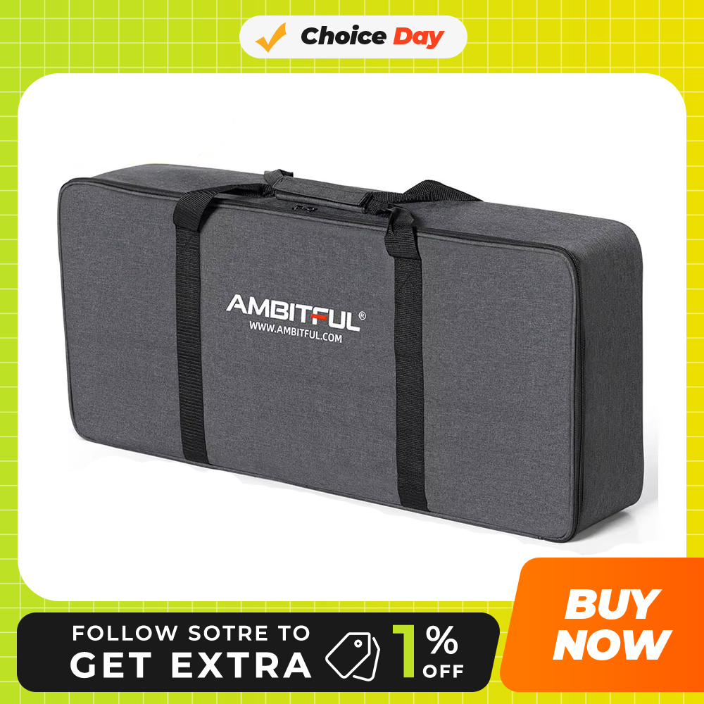 AMBITFUL 新型PB06ポータブルキャリーバッグスタジ - Photography Lighting Case のレビューと価格