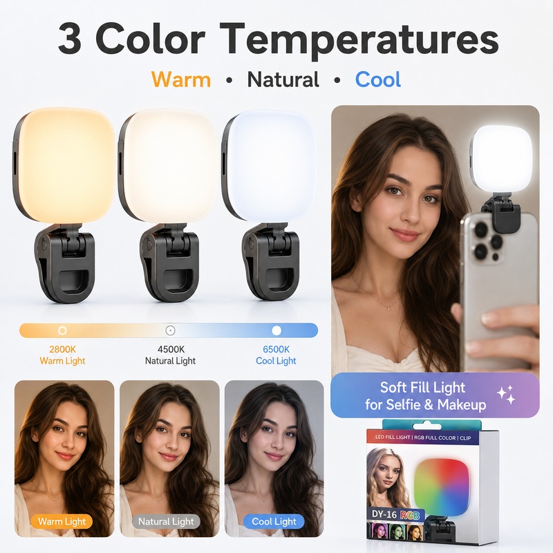 携帯型RGB LEDフィルライト、ポケットサイズの手持ち撮影 - Photography Lighting For Outdoors のレビューと価格