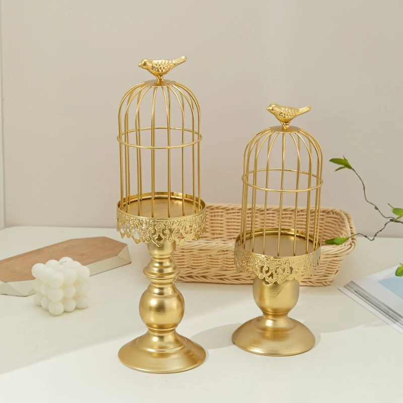 ヴィンテージ鳥かごキャンドルホルダー彫刻花柄ホーム卓上装飾工 - Vintage Photography Lighting のレビューと価格