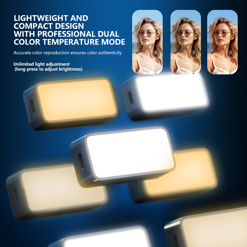 磁気ポータブルミニ Selfie フィルライト調整可能な照明 - Photography Lighting Accessories のレビューと価格