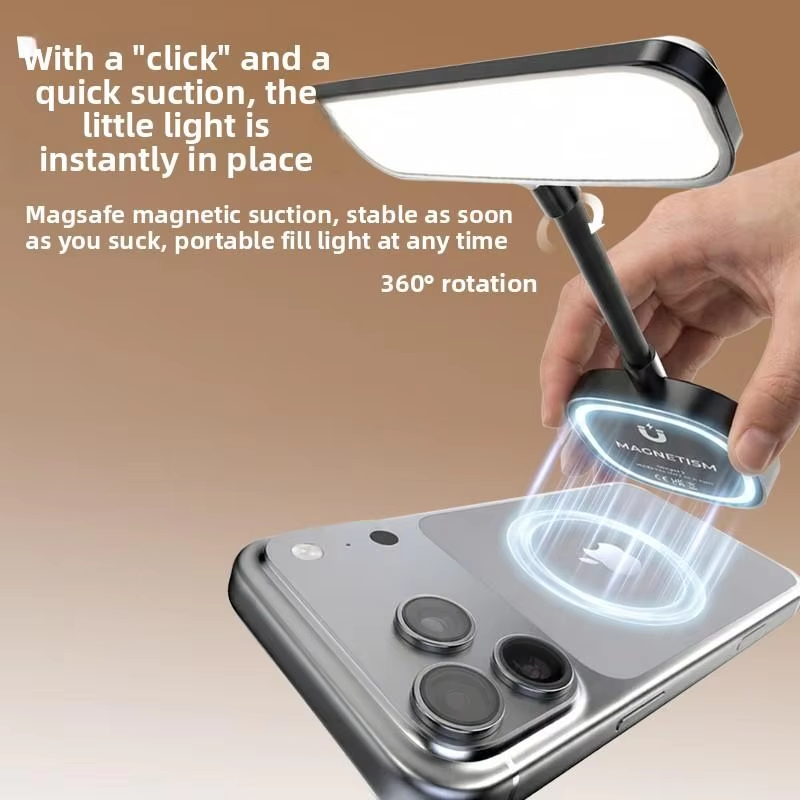 磁気式携帯電話用フィルライト、3色ポータブルミニハンドヘルド - Photography Mobile Lighting のレビューと価格