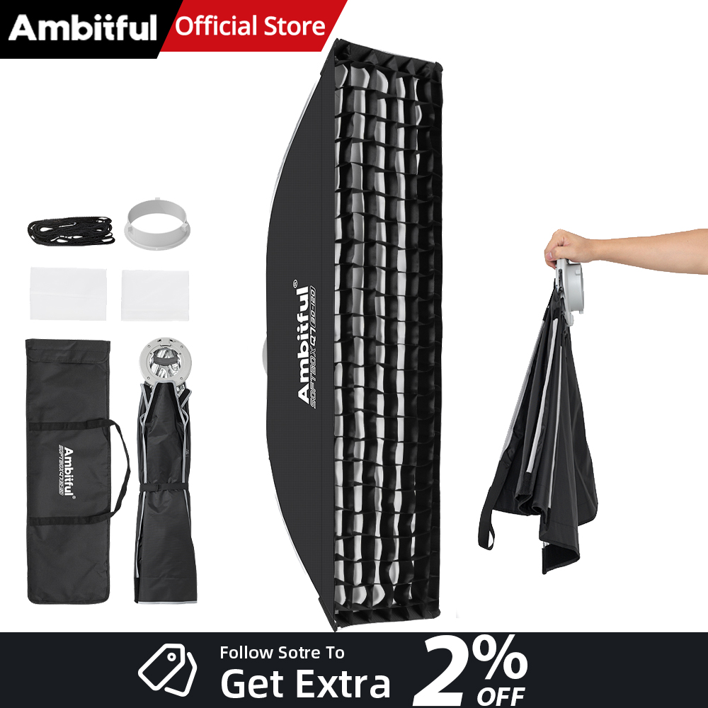 AMBITFUL Q7-II 30*120cm ボーエンズマ - Photography Lighting Case のレビューと価格