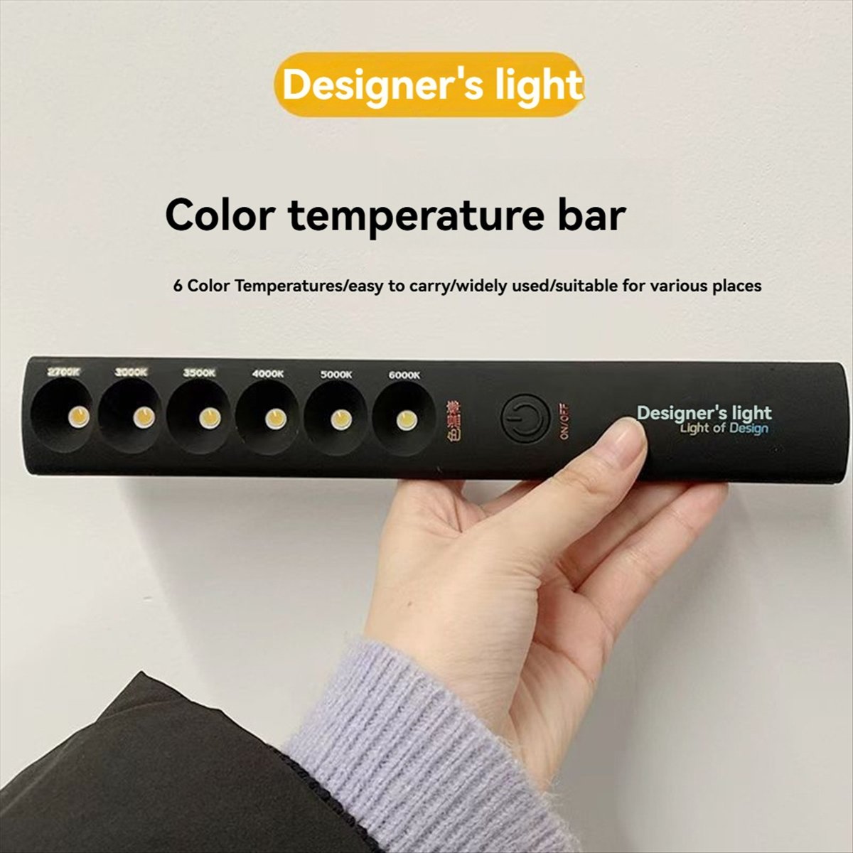 9月6日モード色温度ランプスティック充電式2700K‑600 - Photography Lighting Wand のレビューと価格