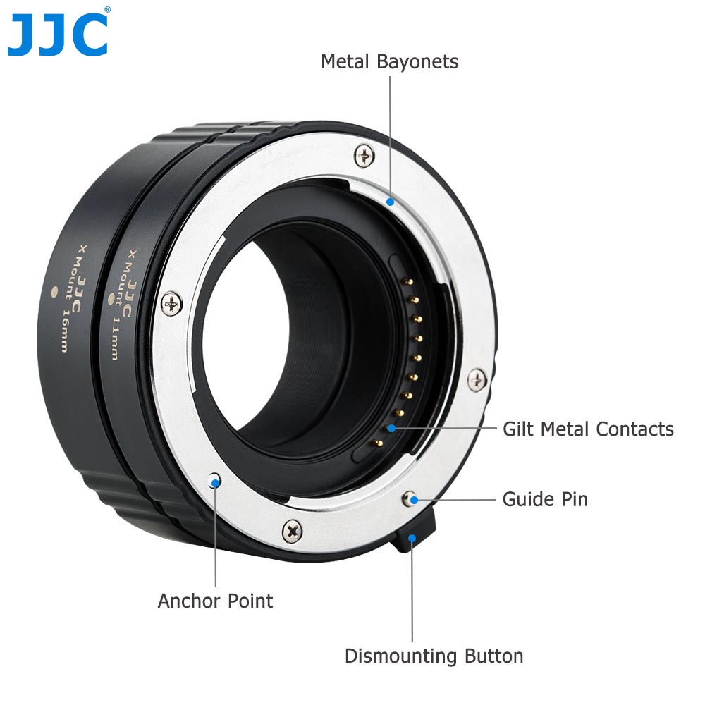 JJC Xマウントマクロエクステンションチューブキット クロ - Fujifilm Camera X-T5 のレビューと価格