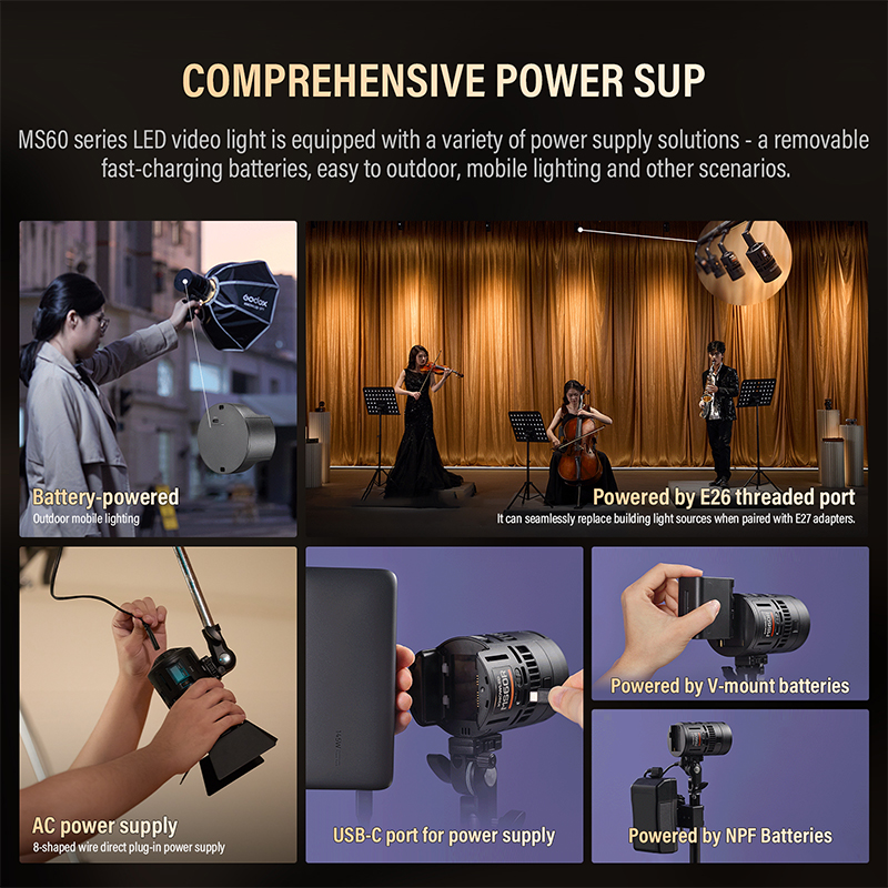 ゴドックス RS60Bi RS60R 60W LED モノラ - Photography Lighting For Outdoors のレビューと価格