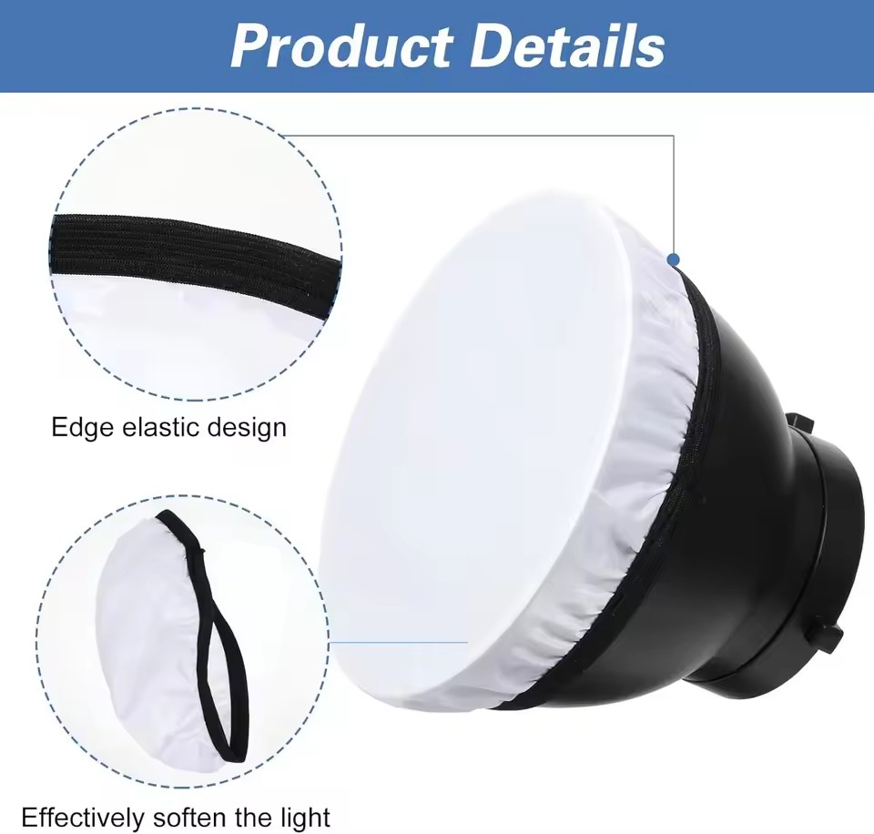 1/3/5/10 個 7 インチ写真撮影ライトソフトディフュ - Photography Lighting System のレビューと価格