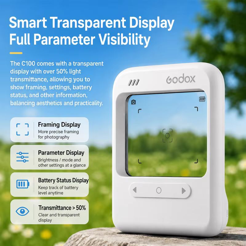 Godox C100 レトロ CCD デジタルカメラ、透明ビ - Photography Lighting System のレビューと価格