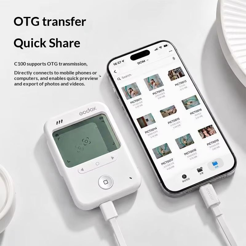 Godox C100 レトロ CCD デジタルカメラ、透明ビ - Photography Lighting System のレビューと価格