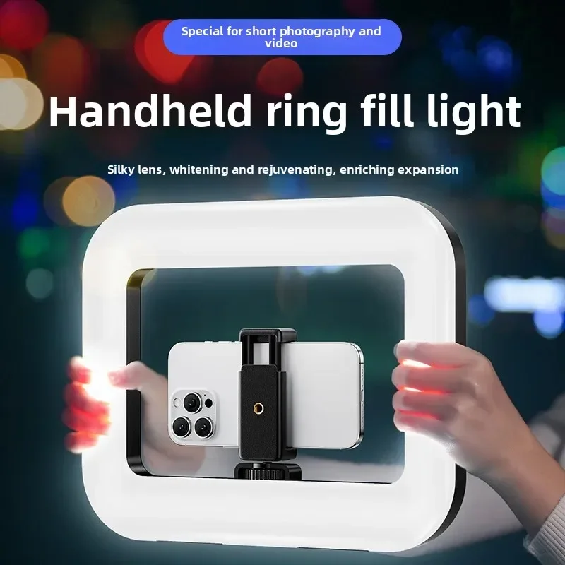ポータブルハンドヘルドリングLEDライト 新型ウサギケージ照 - Photography Lighting System のレビューと価格