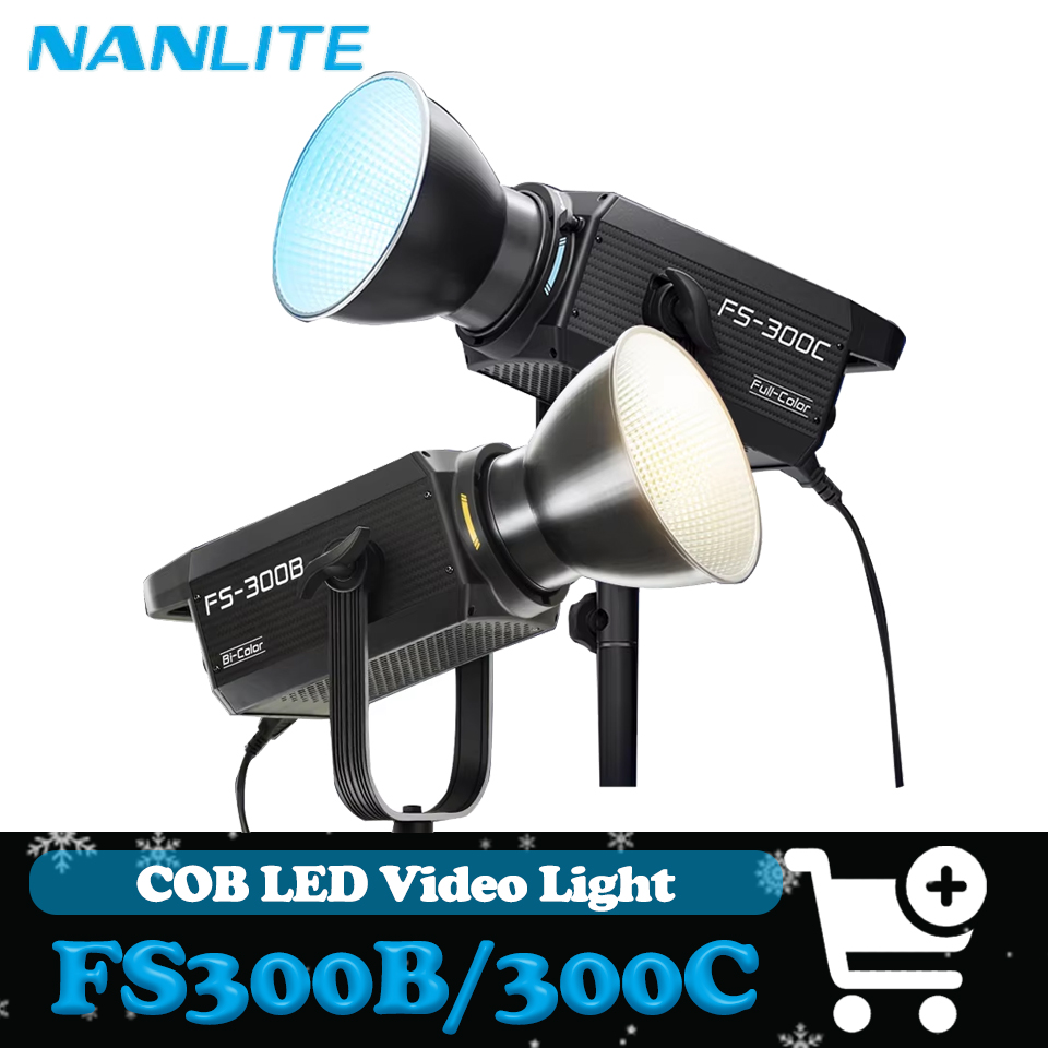 Nanlite FS-300C FS-300B ビデオライト - Photography Lighting Wireless のレビューと価格