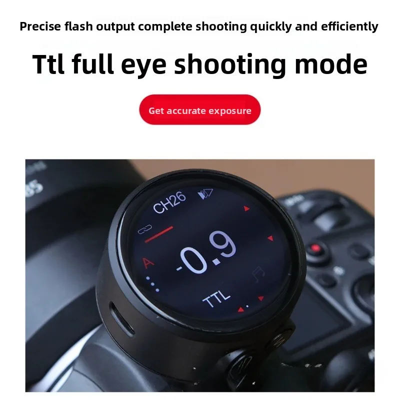 TR-Q8 コンポジットホットシュータッチスクリーン TTL - Photography Lighting Composition のレビューと価格
