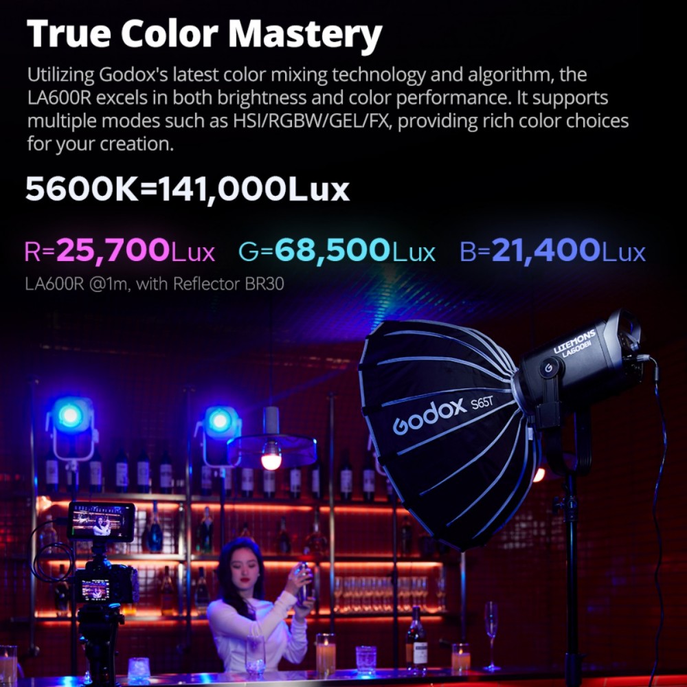 Godox LITEMONS LA600Bi LA600R  - Photography Lighting Wireless のレビューと価格